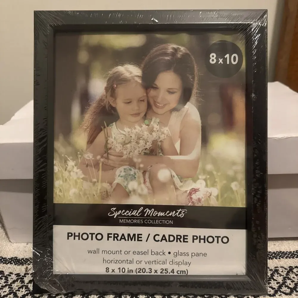 8X10 Picture Frame Wall Hanging Photo Frame Black 3 Pack
